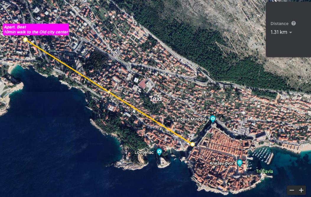 Spacious 4 Bedroom Dubrovnik Apartment Eksteriør bilde